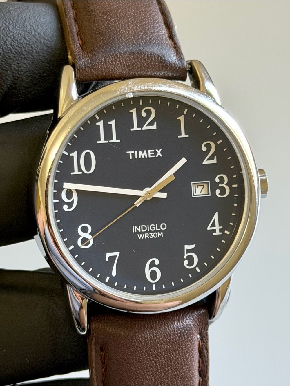 Timex Easy Reader TW2P75900 Indiglo Blue Dial Silver-Tone 38mm Men’s Dress Watch